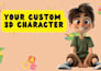 design stunning 3d characters and scenes for childrens books